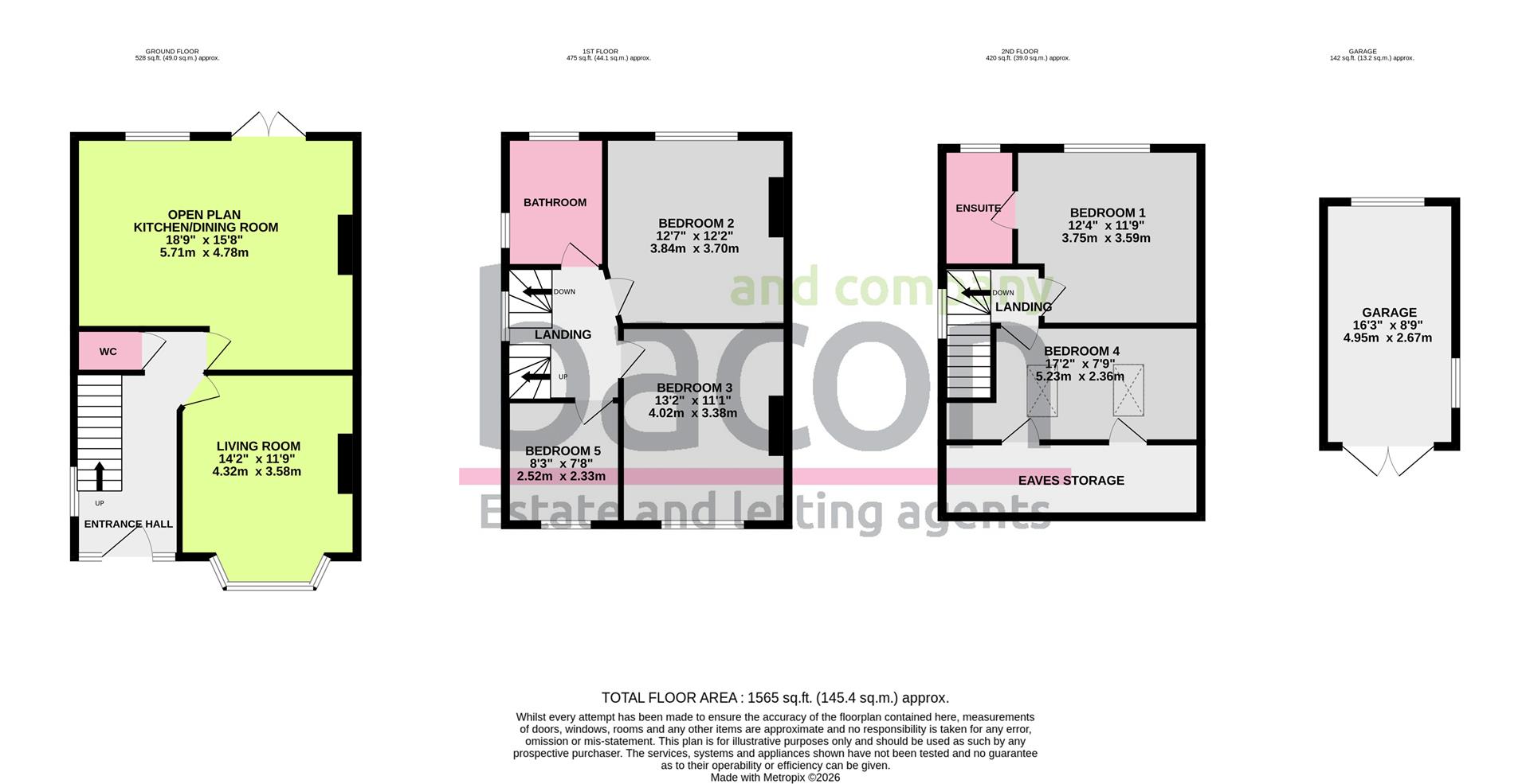 Floor Plan | House - Semi-Detached | Cissbury Road, Worthing, BN14 | For Sale